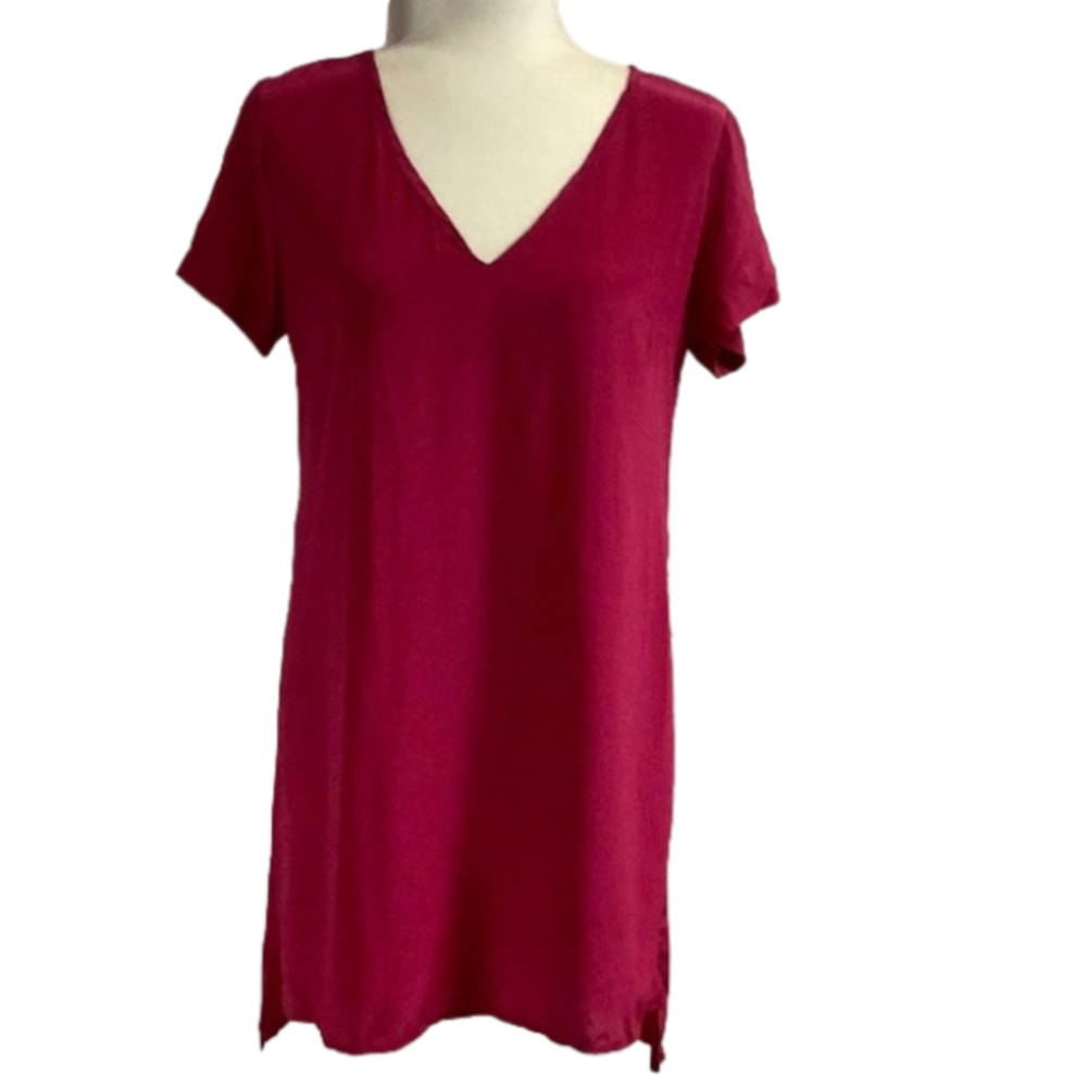 𝅺Amanda Uprichard Silk Mini Dress
